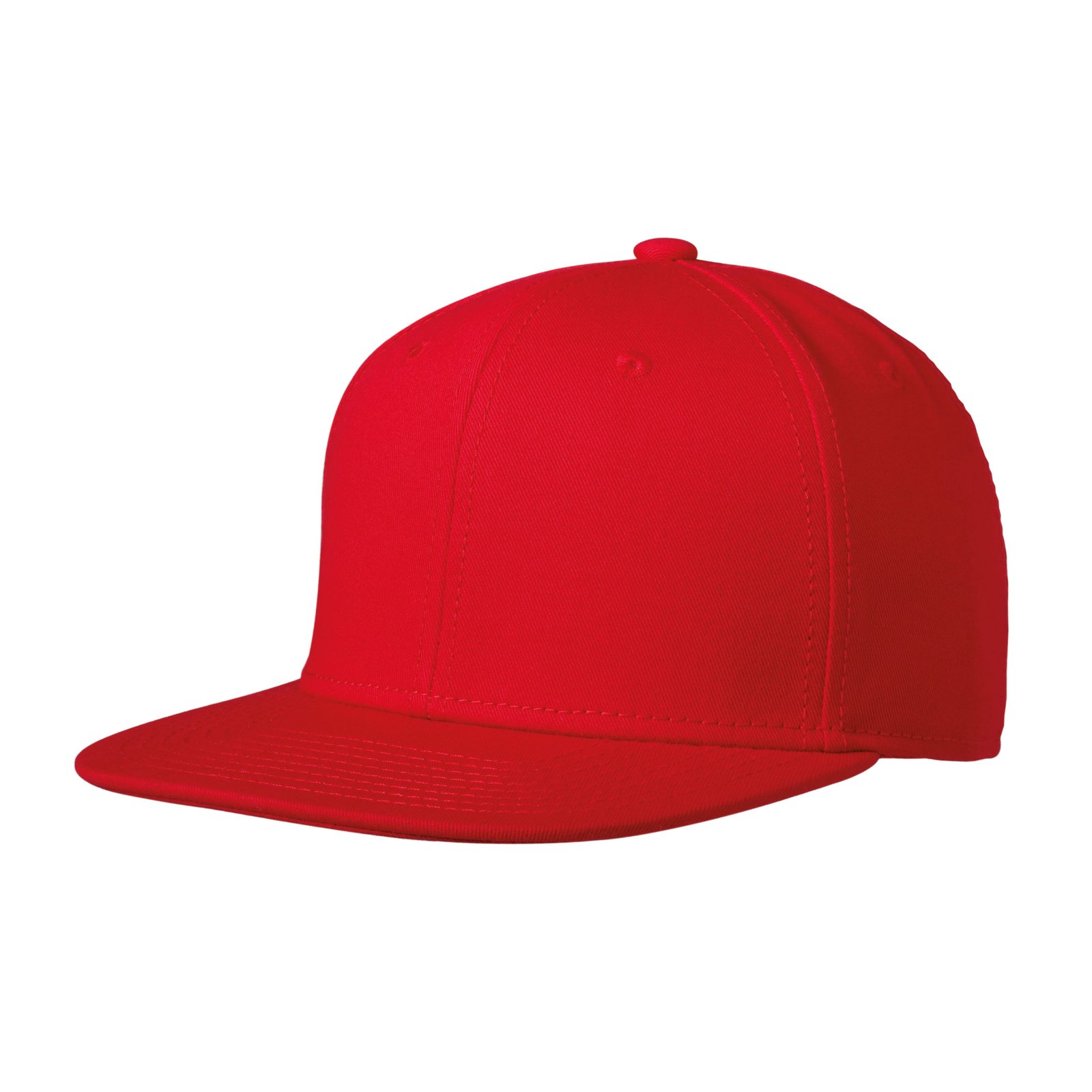 Original Snap Back Flat Visor Cap, Rot