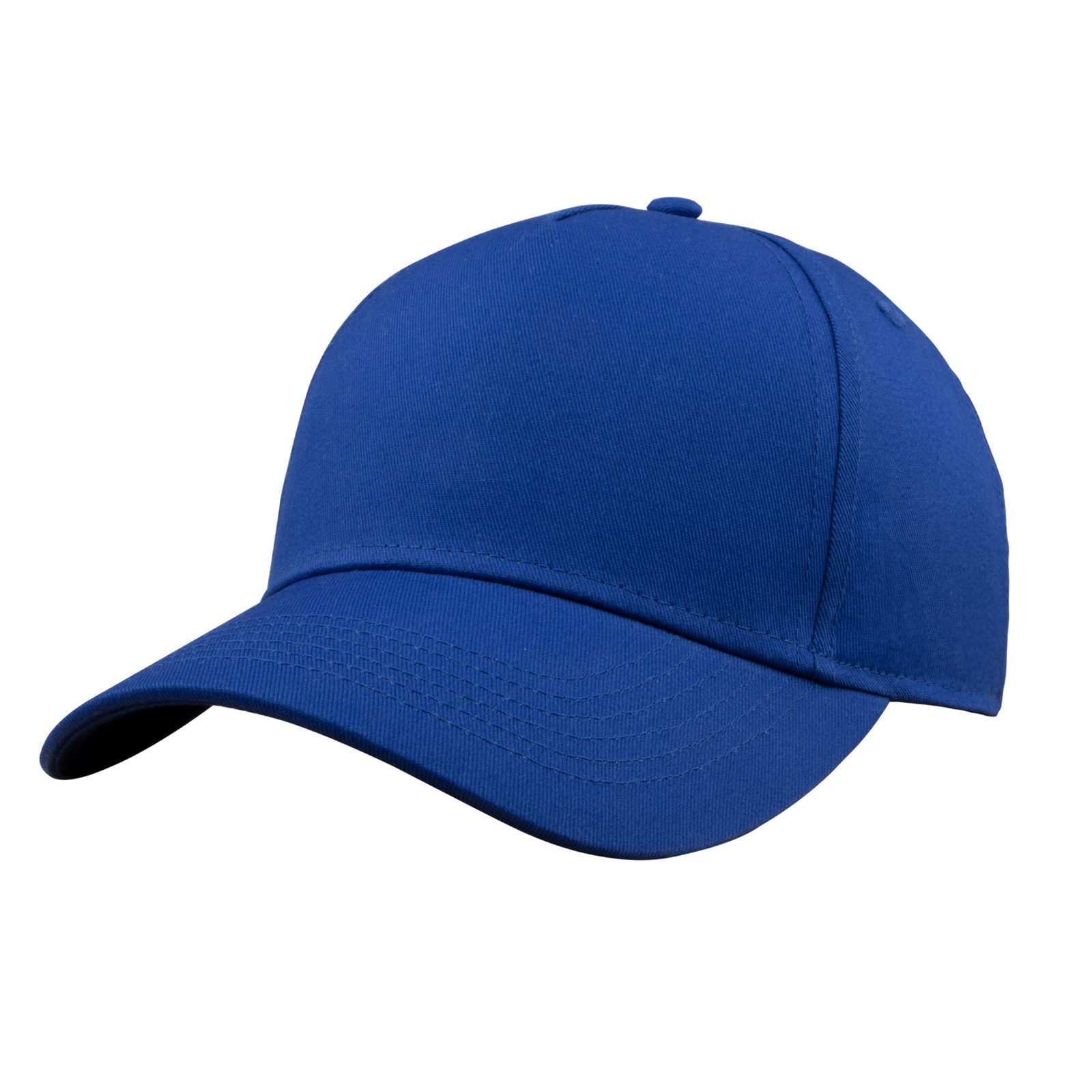 Basic Fine Cotton Cap, Königsblau