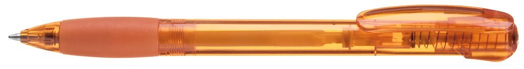 FANTASY transparent Druckkugelschreiber, orange