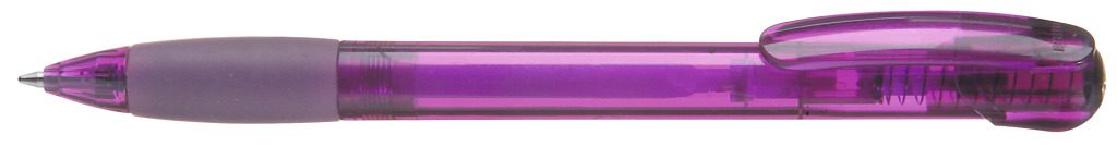 FANTASY transparent Druckkugelschreiber, violett