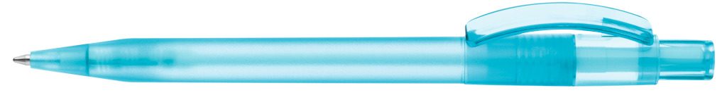 PIXEL frozen Druckkugelschreiber, cyan
