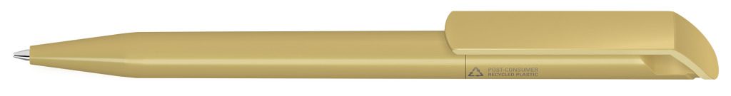 POP RECY Drehkugelschreiber, beige