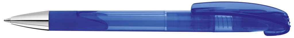 LOOK grip transparent SI Druckkugelschreiber, dunkelblau