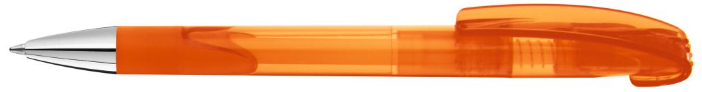 LOOK grip transparent SI Druckkugelschreiber, orange