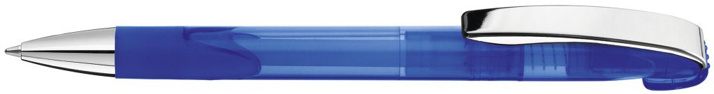 LOOK grip transparent M SI Druckkugelschreiber, dunkelblau