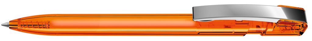 SKY transparent M Druckkugelschreiber, orange