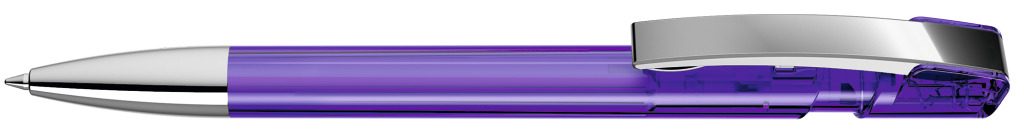 SKY transparent M SI Druckkugelschreiber, violett