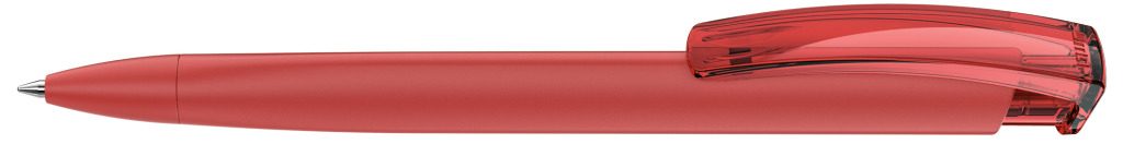 TRINITY K transparent GUM Druckkugelschreiber, rot