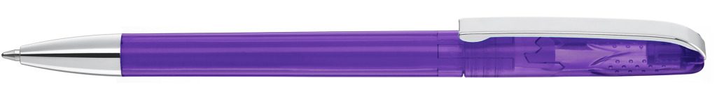 PUR transparent SI Drehkugelschreiber, violett