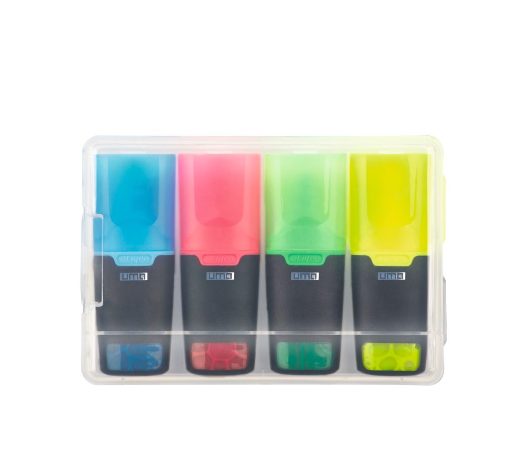 LIQEO HIGHLIGHTER MINI 4er SET