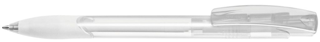 OMEGA grip transparent Druckkugelschreiber, klar