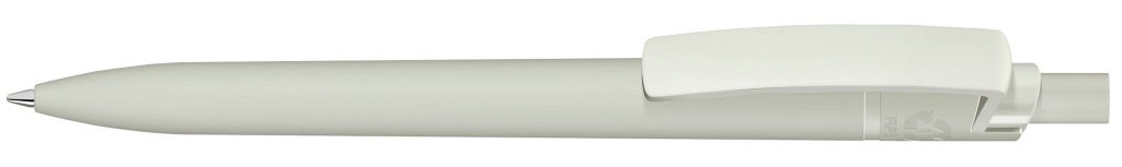 RECYCLED PET PEN STEP F GUM Druckkugelschreiber, grau