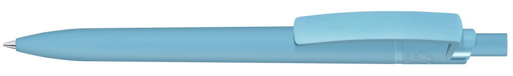 RECYCLED PET PEN STEP F GUM Druckkugelschreiber, hellblau