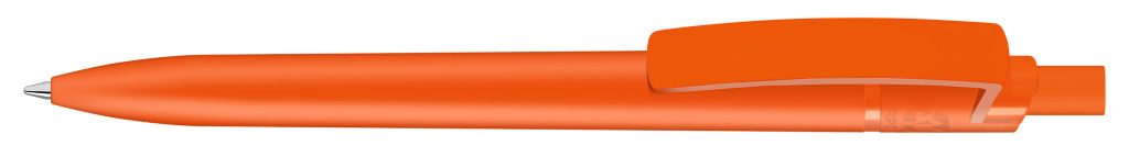 RECYCLED PET PEN STEP F Druckkugelschreiber, orange