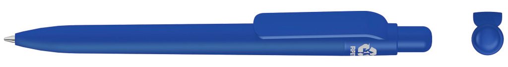 RECYCLED PET PEN FUTURE F GUM Druckkugelschreiber, dunkelblau