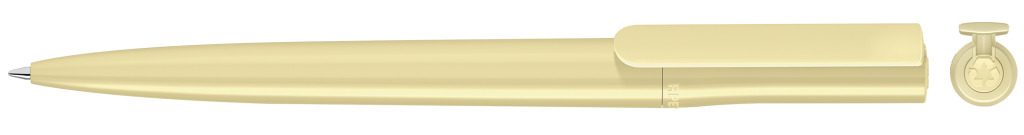 RECYCLED PET PEN switch Drehkugelschreiber, beige