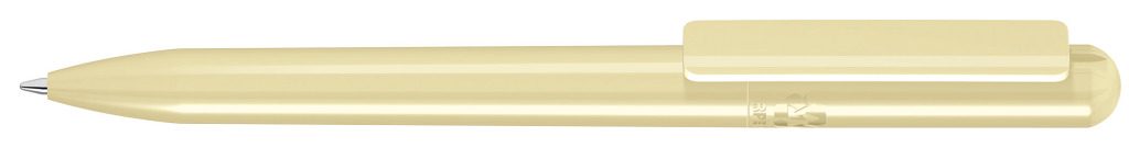 RECYCLED PET PEN CHANGE Drehkugelschreiber, beige