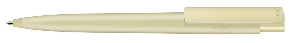 RECYCLED PET PEN PRO F Druckkugelschreiber, beige
