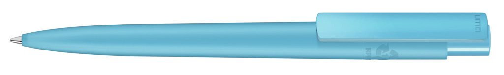 RECYCLED PET PEN PRO F Druckkugelschreiber, hellblau