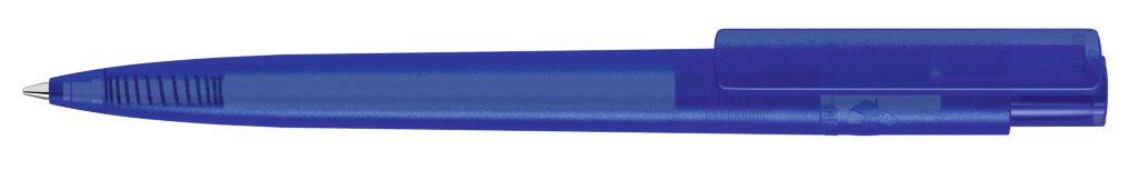 RECYCLED PET PEN PRO frozen Druckkugelschreiber, blau