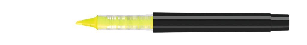 RECYCLED PET PEN PRO LIQEO Textmarker, neongelb