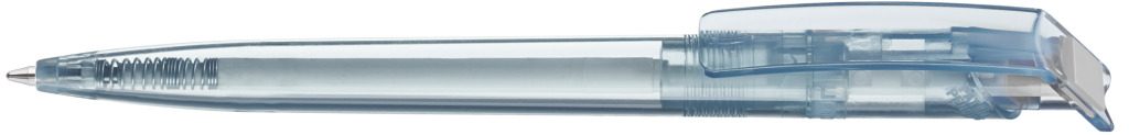 RECYCLED PET PEN transparent SG Druckkugelschreiber, grau