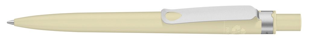 RECYCLED PET PEN CORE F Druckkugelschreiber, beige