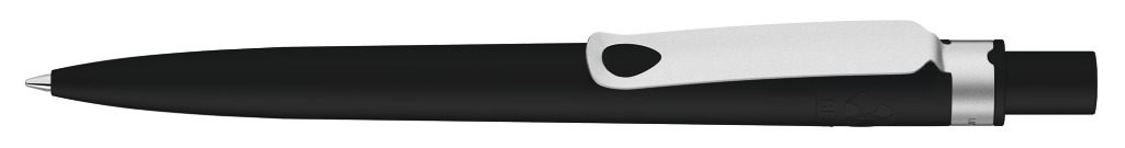 RECYCLED PET PEN CORE F Druckkugelschreiber, schwarz