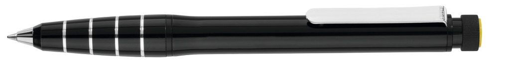 2in1 Drehkugelschreiber, schwarz