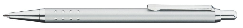 SLIMLINE Druckkugelschreiber, silber