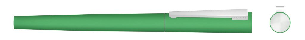 BRUSH R GUM Rollerball, dunkelgrün