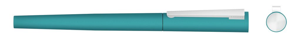 BRUSH R GUM Rollerball, petrol