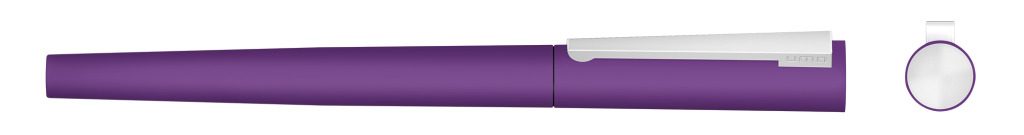 BRUSH R GUM Rollerball, violett