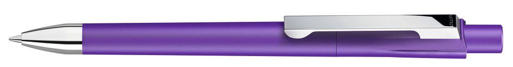 CHECK M-SI Druckkugelschreiber, violett
