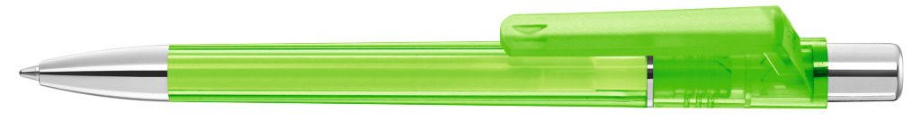PEPP transparent SI Druckkugelschreiber, hellgrün