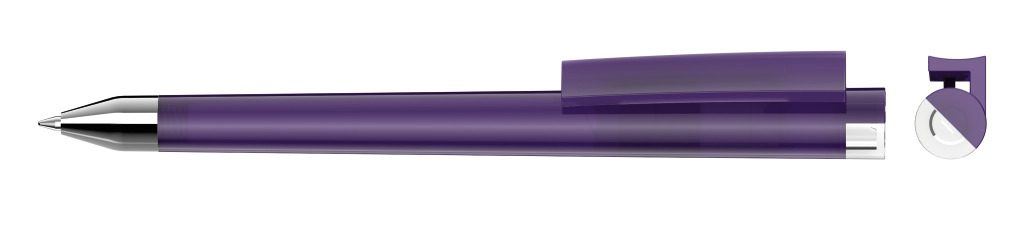 GEOS frozen SI Drehkugelschreiber, violett
