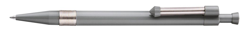 FLEXI M Druckkugelschreiber, grau