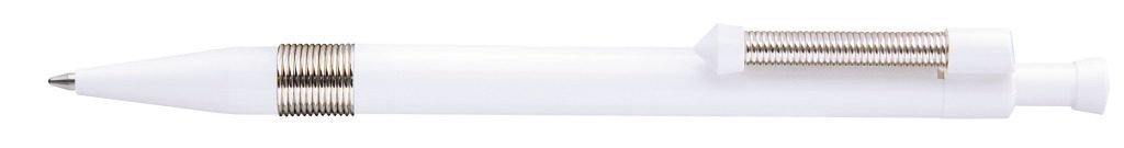 FLEXI M Druckkugelschreiber, weiss