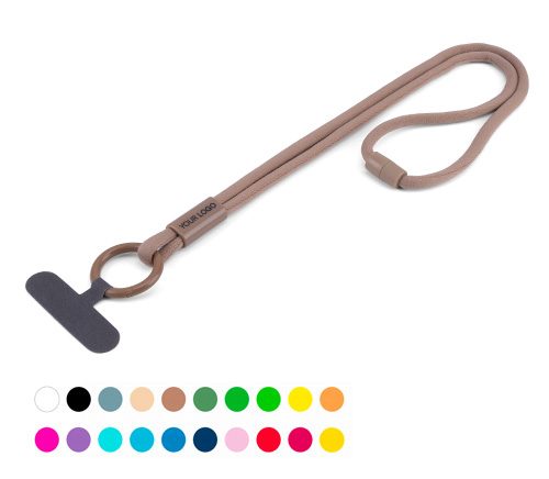 MIX'N'MATCH Lanyard Bear – Karamellfarbene Kordel & Zubehör (Modell 7.10)