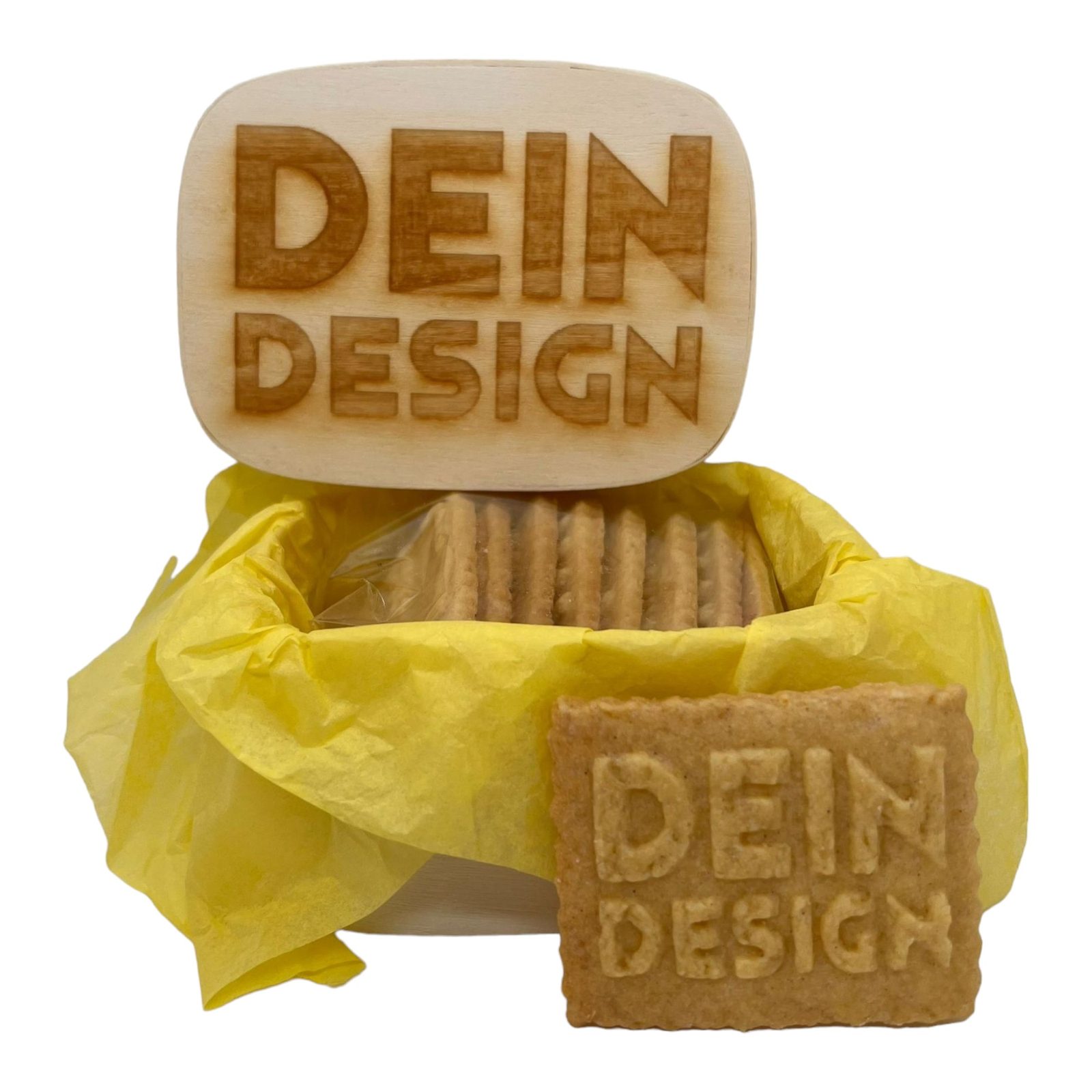 Keks Kästchen mit eigener Gravur