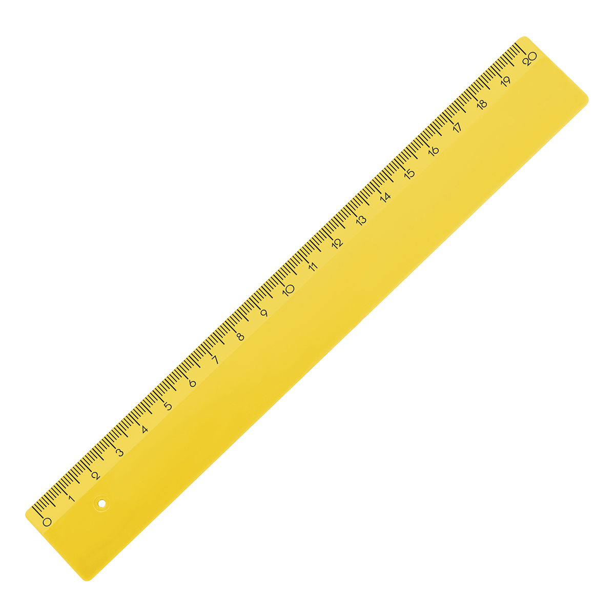 Lineal 20 cm, gelb