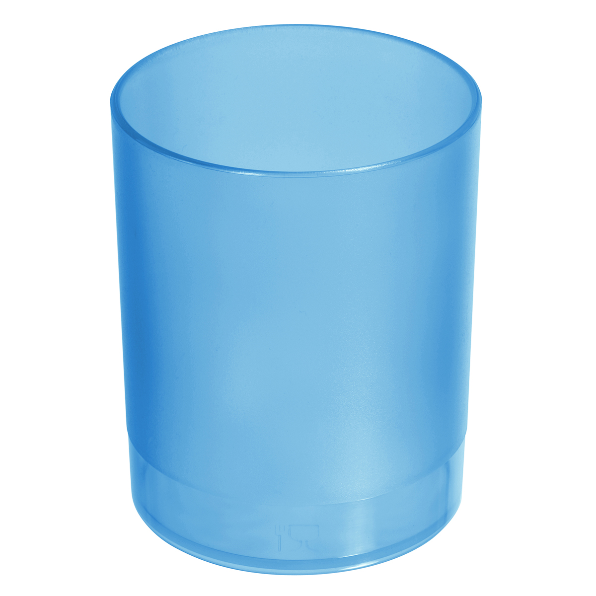 Stifteköcher, gefrostet blau