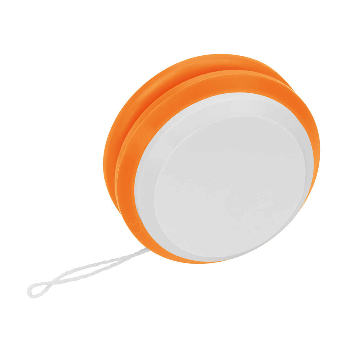 Jo-Jo "Saturn", Innenteil orange, Außenteil weiß