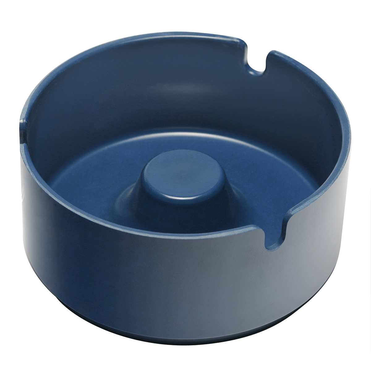 Aschenbecher, stapelbar, blau