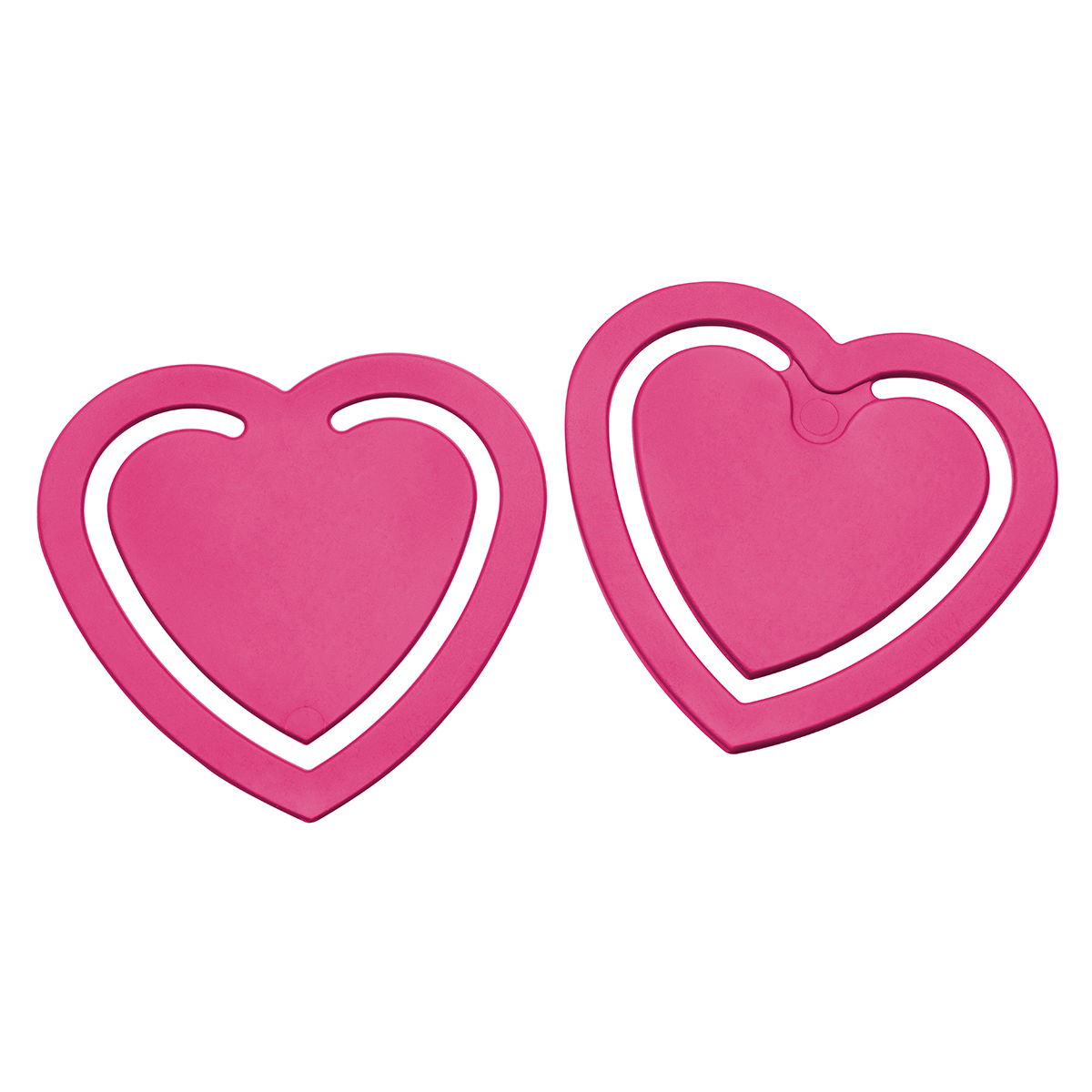 Zettelklammer "Herz", pink