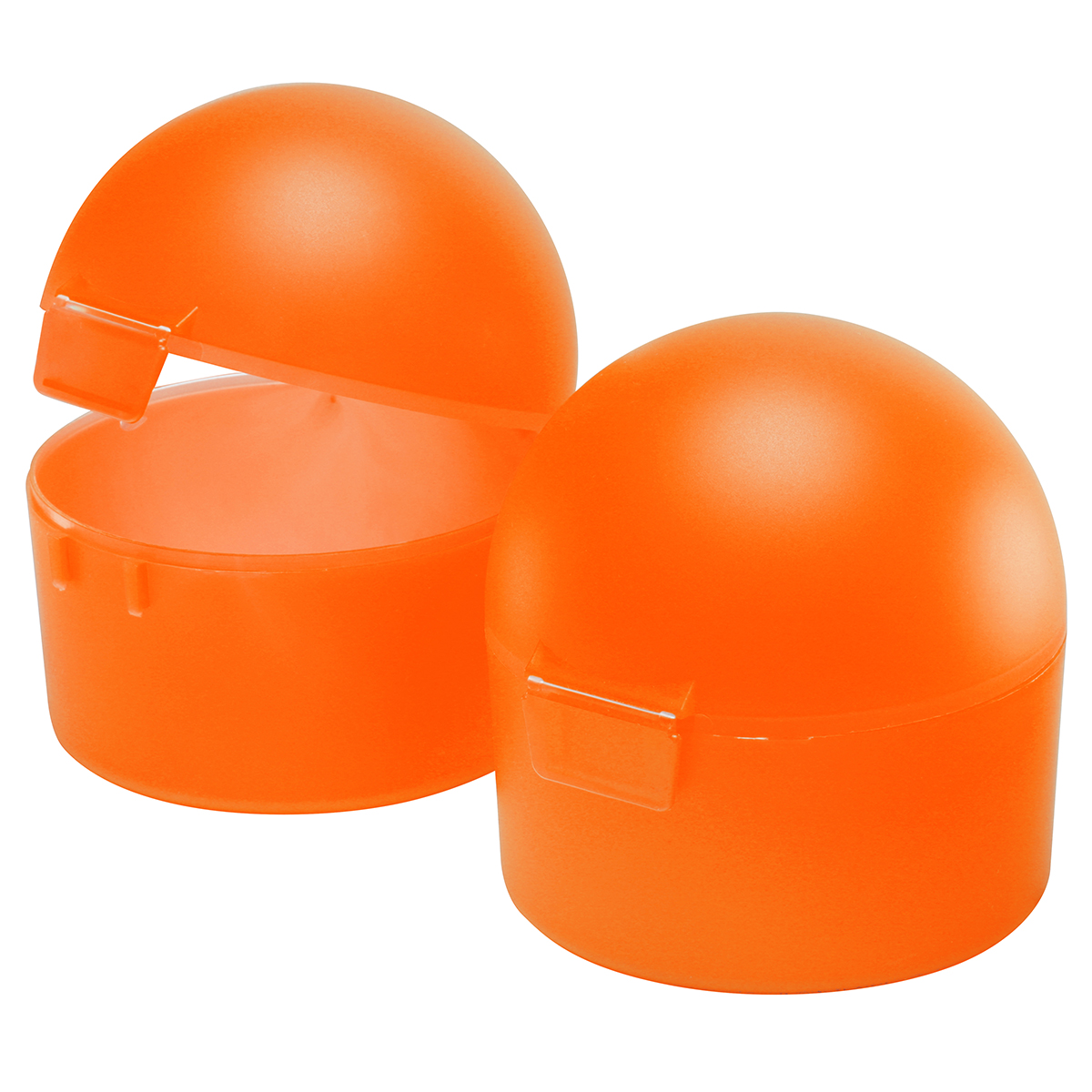 Obstdose, gefrostet orange