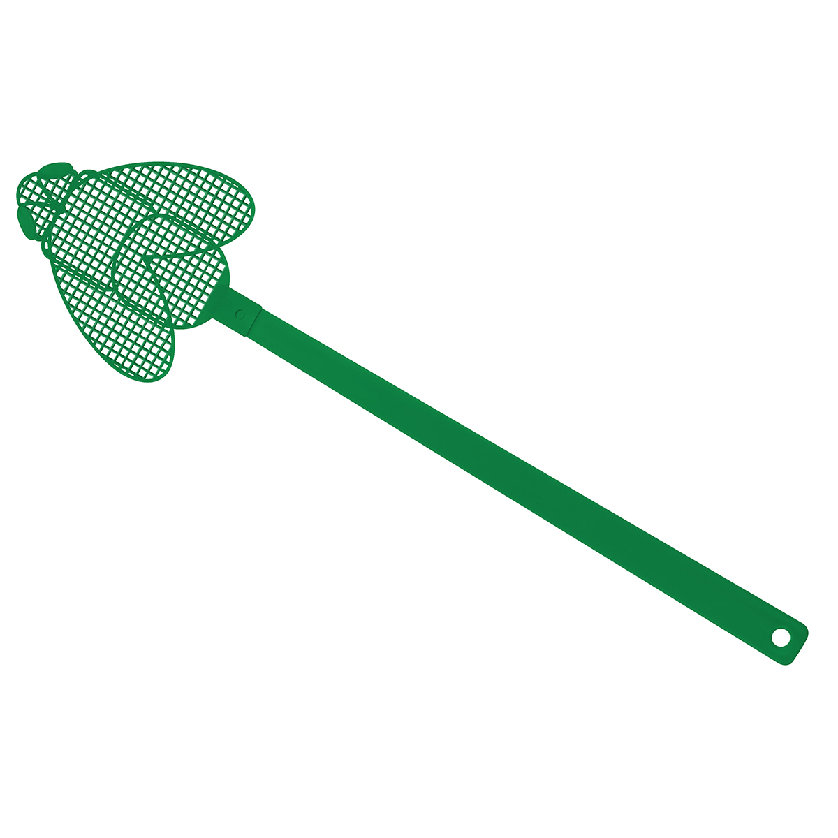 Fliegenklatsche "Brummi", Griff grün, Klatsche grün