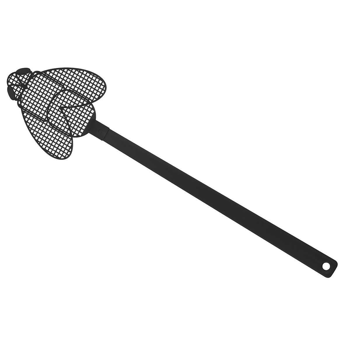 Fliegenklatsche "Brummi", Griff schwarz, Klatsche schwarz
