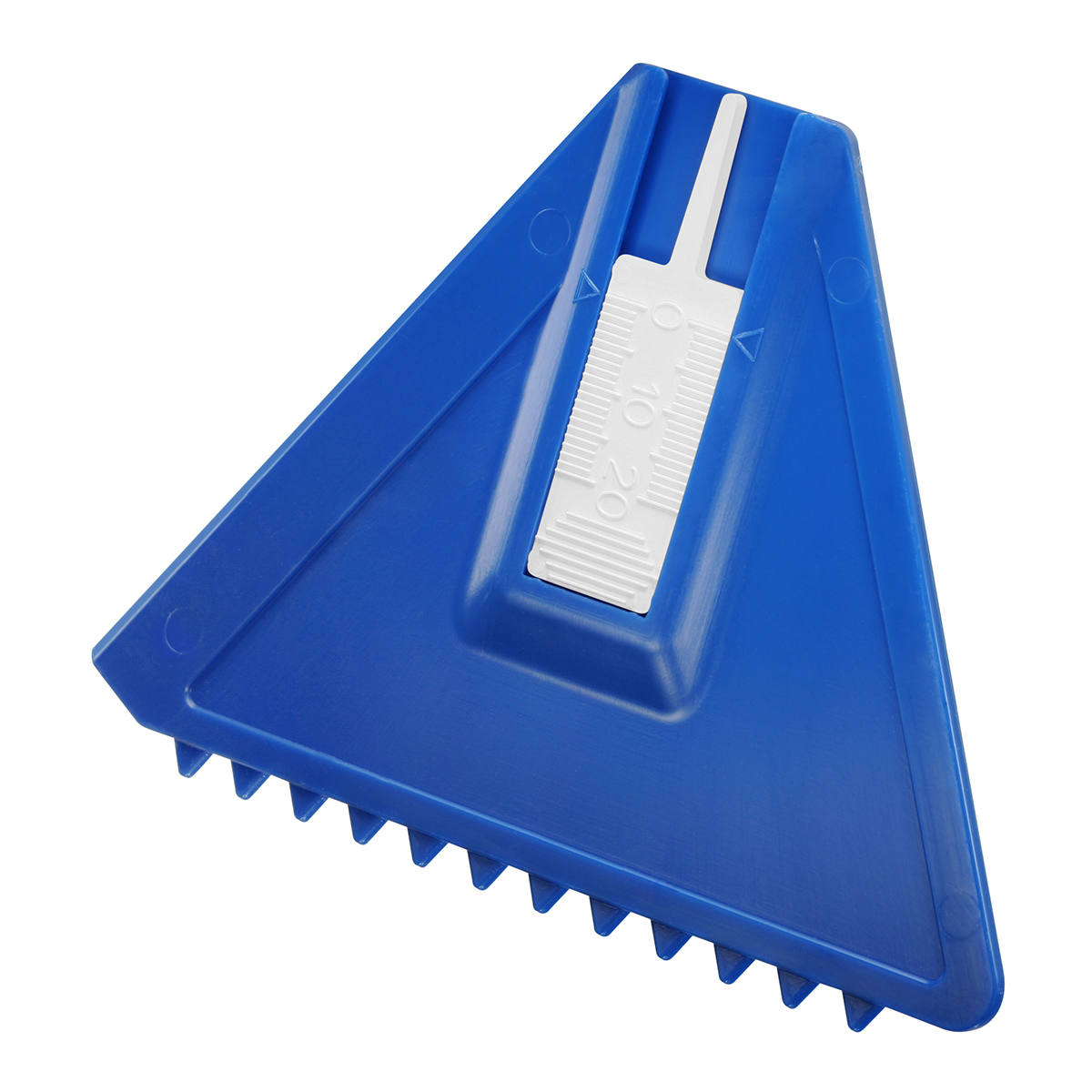 Eiskratzer "Duo", Prüfer weiß, Eiskratzer blau