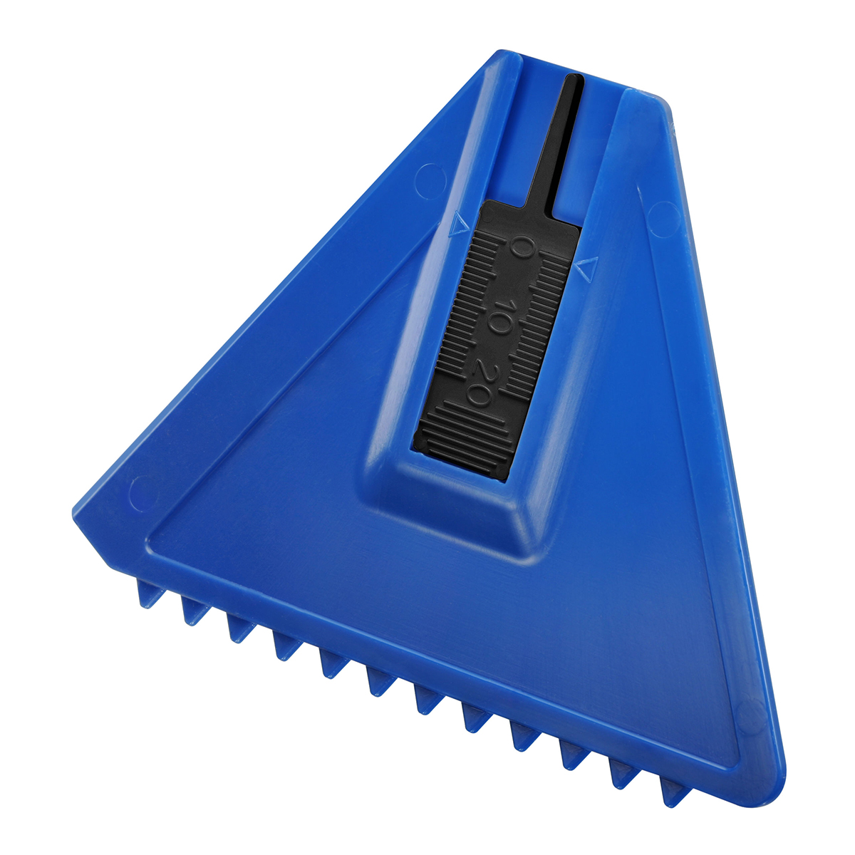 Eiskratzer "Duo", Prüfer schwarz, Eiskratzer blau